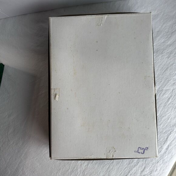 Commodore Christmas Classics Glass Ornaments Silver Teardrop & Circle W/Box - Picture 8 of 8